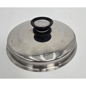 Vtg Queen 8" diameter Sauce Pan Replacement Lid‎ Only